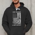 ON Back I Have Two Titles Dad Papa Fathers Day Grandpa Papa Men Hoodie