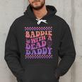 Baddie With A Dead Daddy Dead Dad Club Baddie On Back Men Hoodie