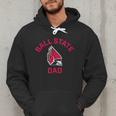 Ball State University Cardinals Arched Dad Men Hoodie