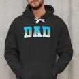 Baseball Dad Ice Cream Drip Happy Fathers Day Men Hoodie