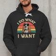 Basset Hound Shirts I Do What I Want Basset Hound Dad Men Hoodie