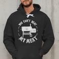 BBQ Pit Reverse Flow Smoker Accessory Dad Grill Men Hoodie