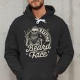 Bearded Dad Daddy Papa Father’s Day Resting Beard Face Men Hoodie