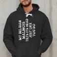 Belgian Malinois Mom Dad Dog Lover Women Men Kids Men Hoodie