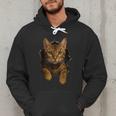 Bengal Cat Lover Animal Pet Bengal Cat Owner Mom Cat Dad Cat Men Women Kids Men Hoodie