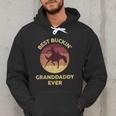 Best Buckin' Granddaddy Western Rodeo Cowboy Bucking Horse Men Hoodie