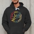 Best Dad In The World Father's Day Vintage Dad Men Hoodie