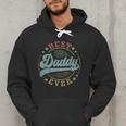 Best Daddy Ever Father's Day Daddy Vintage Emblem Men Hoodie