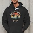 Best Dog Dad Ever Vintage Father's Day Dog Lover Men Hoodie