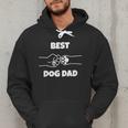 Best Dog Dad Fathers Day Best Dad Fist Bump Dog's Paw Men Hoodie Best Dog Dad Fathers Day Best Dad Fist Bump Dog's Paw Men Hoodie