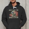 Best Shih Tzu Dad Ever Tshirt Dog Lover American Flag Men Hoodie Best Shih Tzu Dad Ever Tshirt Dog Lover American Flag Men Hoodie