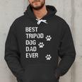 Best Tripod 3 Legged Dog Dad Novelty Dog Dad TShirt Men Hoodie