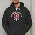 Bethune-Cookman University Wildcats Arched Dad Men Hoodie