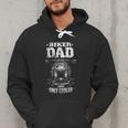 Biker Dad Like a Normal Dad Only Cooler Motorcyclist Men Hoodie