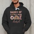 Boho Daddy Of Miss Onederful 1st Birthday Girl Cute Small Men Hoodie