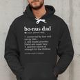 Bonus Dad Dictionary Definition For Your Step Dad Men Hoodie