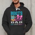 Boots Or Bows Dad Loves You Gender Reveal Party Men Hoodie Boots Or Bows Dad Loves You Gender Reveal Party Men Hoodie