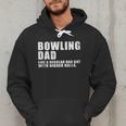 Bowling Dad Like A Regular Dad But Bigger Balls Bowling Dad Men Hoodie