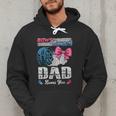 Burnouts Or Bows Your Dad Loves You Gender Reveal Men Hoodie