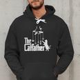 Cat Dad Life The Catfather Fathers Day Vintage Men Hoodie Cat Dad Life The Catfather Fathers Day Vintage Men Hoodie
