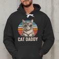 Cat Daddy Shirt Men Cat Lover Dad Fathers Day Men Hoodie