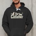 The Catfather Cat Dad Father's Day Cat Lover Men Hoodie