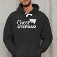 Cheer Stepdad Cheerleading Step Dad Cheerleader Stepfather Men Hoodie