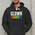 Clown Security Halloween Dad Mom Costume Men Hoodie