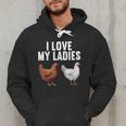 Cool Chicken Art For Men Women Dad Rooster Chicken Farmer Men Hoodie Cool Chicken Art For Men Women Dad Rooster Chicken Farmer Men Hoodie