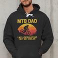 Cool Mountain Biking For Dad Father Biker MTB Bicycle Bike Men Hoodie