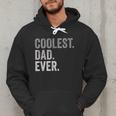 Coolest Dad Ever For Greatest Number 1 Dad Best Father Men Hoodie