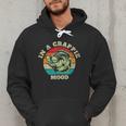 In A Crappie Mood Retro Fishing Sarcastic Dad Men Hoodie