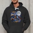 Crested Gecko Moon Retro Reptile Mom Dad Breeder Lover Men Hoodie Crested Gecko Moon Retro Reptile Mom Dad Breeder Lover Men Hoodie