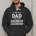 Cute Engineer Dad Men Father's Day Mechanical Engineering Men Hoodie