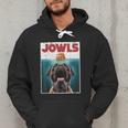Cute English Mastiff Jowls Burger Bullmastiff Dog Mom Dad Men Hoodie