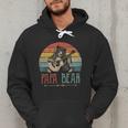 Cute Papa Bear Vintage Father's Day Retro Dad Guitar Men Hoodie Cute Papa Bear Vintage Father's Day Retro Dad Guitar Men Hoodie