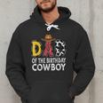 Dad 1st Birthday Cowboy Western Dad Birthday Boy Men Hoodie Dad 1st Birthday Cowboy Western Dad Birthday Boy Men Hoodie