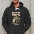 Dad 2026 Loading Baby Shower Going To Be a Dad Gender Reveal Men Hoodie