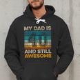 My Dad Is 40 And Still Awesome 40th Birthday Vintage Retro Men Hoodie