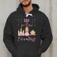 Dad 5th Birthday Her Royal Fiveness Princess Matching Men Hoodie