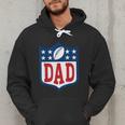 Dad American Football Happy Birthday Family Matching Retro Men Hoodie Dad American Football Happy Birthday Family Matching Retro Men Hoodie