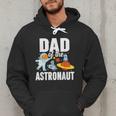 Dad Of The Astronaut Space Astronaut Birthday Family Men Hoodie