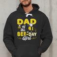 Dad Of The Bee Day Girl Hive Party Matching Birthday Sweet Men Hoodie