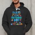 Dad Of The Birthday Boy Aquarium Sea Animals Matching Men Hoodie Dad Of The Birthday Boy Aquarium Sea Animals Matching Men Hoodie
