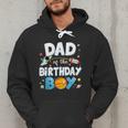 Dad Of The Birthday Boy Astronaut Family Space Planets Men Hoodie