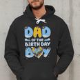 Dad Of The Birthday Boy Blue Dog Family Matching Men Hoodie