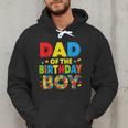 Dad Of The Birthday Boy Building Block Birthday Men Hoodie