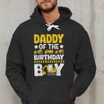 Dad Of The Birthday Boy Construction Theme Party Matching Men Hoodie