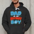 Dad Of The Birthday Boy Dog Lover Birthday Family Men Hoodie