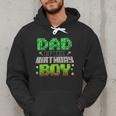 Dad Of The Birthday Boy Family Gaming Pixel Birthday Party Men Hoodie